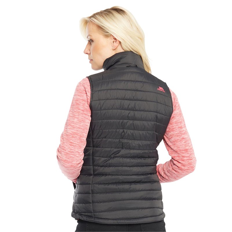 Buy Trespass Womens Mya Padded Gilet Vest Black