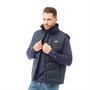 Trespass Gilet matelassé Homme Brecker, Bleu Marine