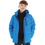 Trespass Veste Matelassée à Capuche Imperméable Figo Garçon Juniors Ultramarine