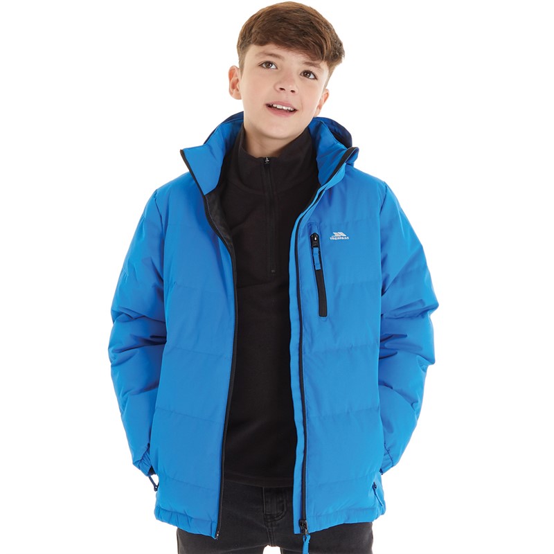 Buy Trespass Junior Boys Figo Waterproof Padded Hooded Jacket