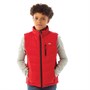 Trespass Junior Jetty Padded Waterproof Gilet Vest Red