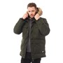 Trespass Mens Baldwin Insulated Waterproof Parka Olive