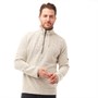 Trespass Falmouthfloss Mens Knitted 1/2 Zip Fleece Jacket Off White