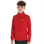 Trespass Junior Boys Masonville 1/2 Zip Micro Fleece Red