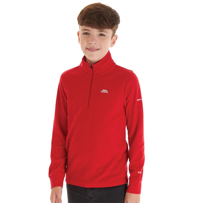 Trespass Junior Masonville Fleece Rood