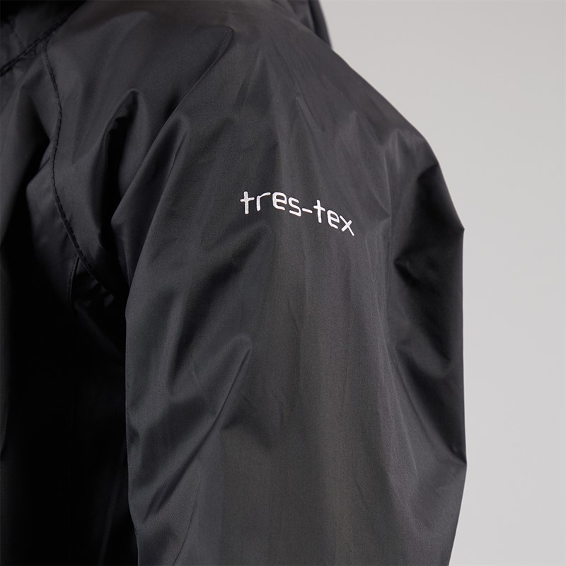Trespass Wasserdichte Jacke Junge Qikpac Schwarz