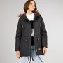 Trespass Damen Clea Isolierte Wasserdichte Parka Schwarz