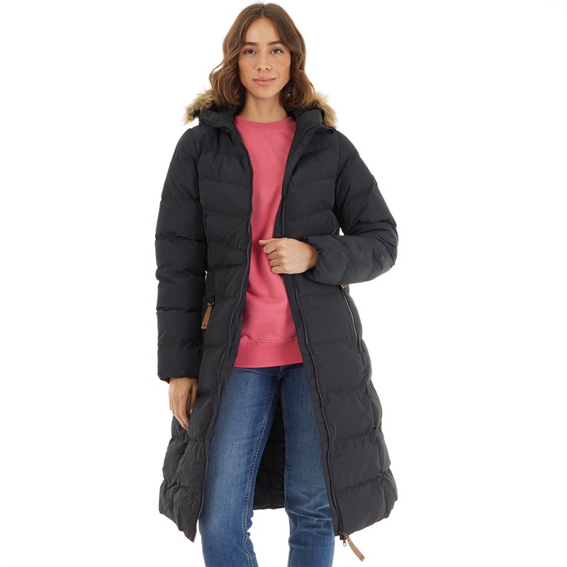 Long padded waterproof store womens coats