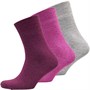 Trespass Chaussettes de Randonnée Femme Multicolore