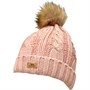 Trespass Bonnet Lillia Bobble Femme Vieux Rose