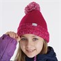 Trespass Bonnet Nefti Bobble Enfants Fuschia