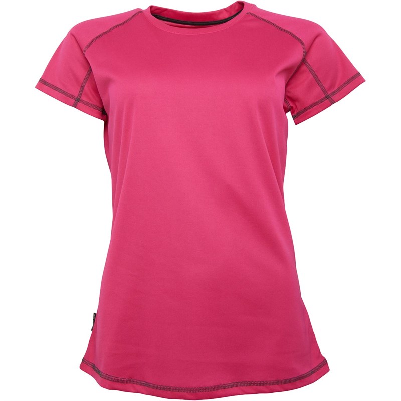 Buy Trespass Womens Viktoria Quick Dry Active Tech Top Pink Lady