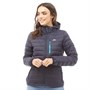 Trespass Womens Arabel Down Fill Padded Hooded Jacket Navy