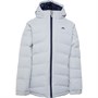 Trespass Girls Amira Waterproof Padded Hooded Jacket Pale Grey