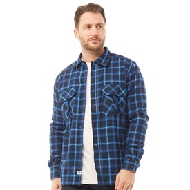 trespass fleece lined shirt