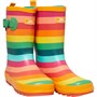 Trespass Bottes en Caoutchouc Puddle Rainbow Junior Rayures Multicolores