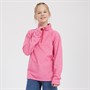 Trespass Girls Meadows 1/2 Zip Fleece Pink Lady