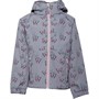Trespass Junior Joyfull Waterproof Jacket Pale Grey