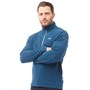 Trespass Mens Blackford 1/2 Zip Micro Fleece Midnight