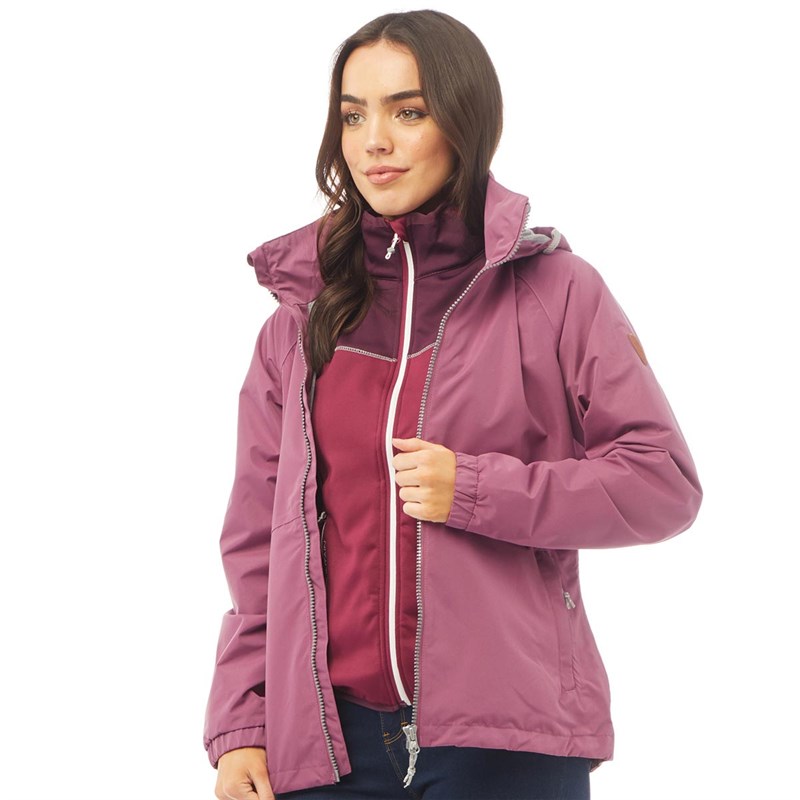 veste mauve femme