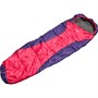 Trespass Junior Bunka 2-3 Season Sleeping Bag Purple/Pink
