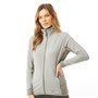 Trespass Womens Detour Full Zip Fleece Jacket Moss Stripe