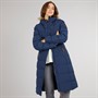 Trespass Damen Audrey wasserdichter wattierter Kapuzenmantel Navy