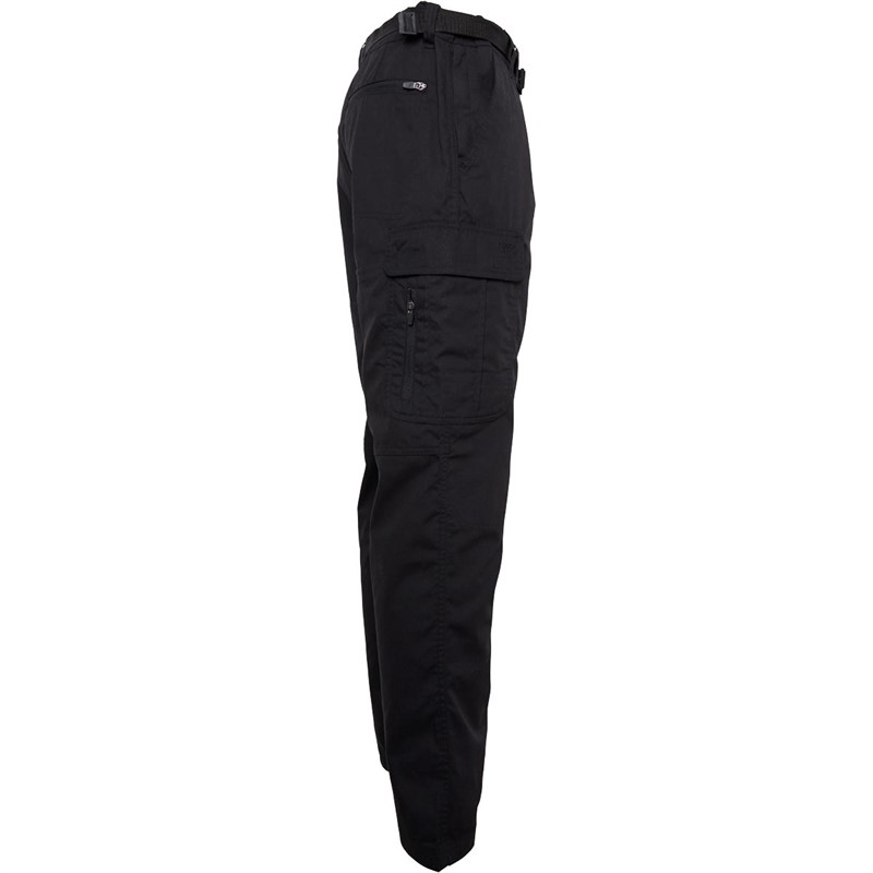 Trespass Pantalons Cargo Clifton Walking Homme Noir