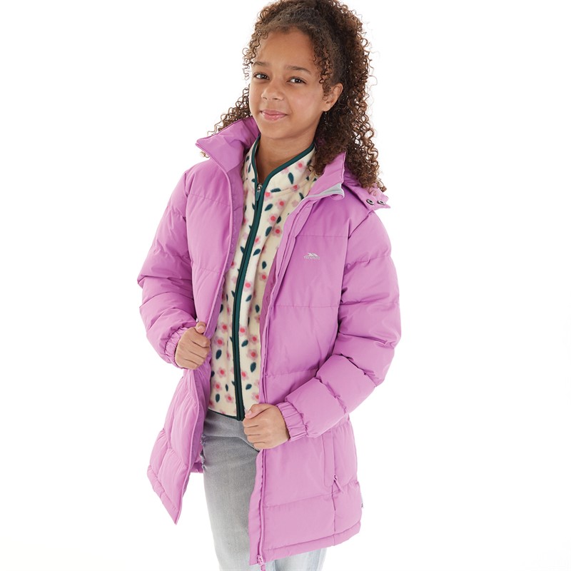 Girls padded outlet waterproof jacket