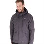 Trespass Mens Corvo Hooded Waterproof Shell Jacket Dark Grey