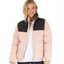 Trespass Womens Jana Padded Contrast Waterproof Jacket Misty Rose/Black