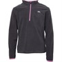 Trespass Drenge Sybil Halv Zip Fleece Mørkegrå