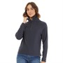 Trespass Womens Meadows 1/2 Zip Micro Fleece Charcoal