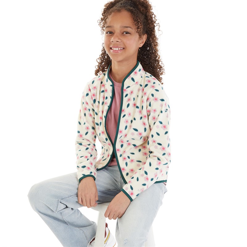 Girls full zip fleece sale