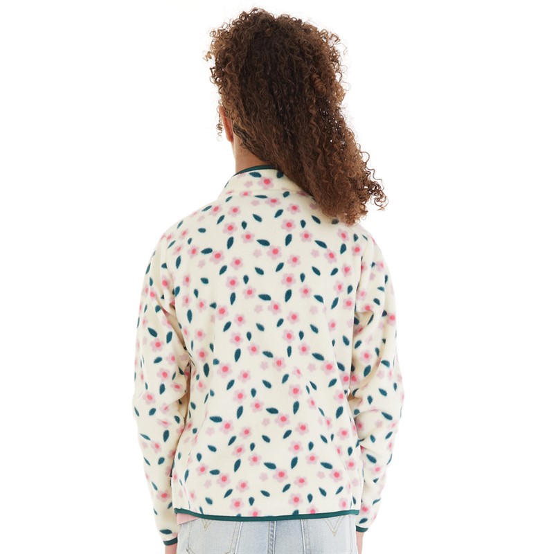 Trespass Girls Sibyella Floral Full Zip Fleece Multi