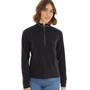 Trespass Womens Skylar 1/2 Zip Micro Fleece Black Light Mulberry