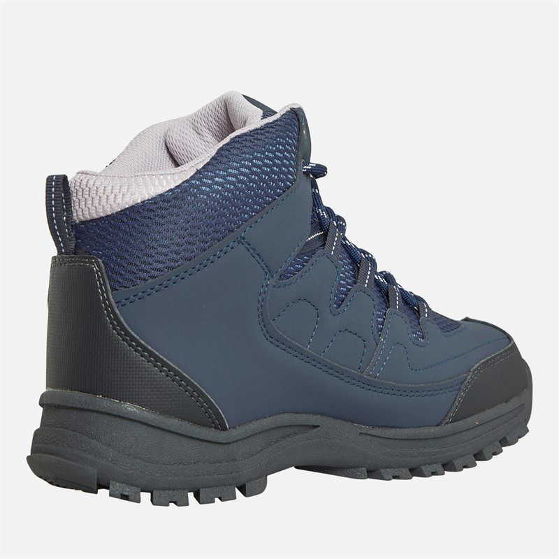 Trespass Womens Mitzi Waterproof Hiking Boots Navy