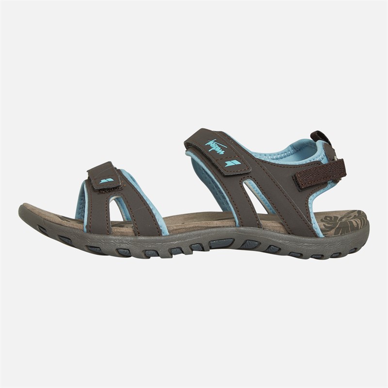 Trespass Womens Serac Walking Sandals Coffee