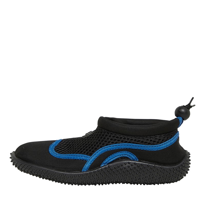 Trespass Kids Paddle Aqua Shoes Black/Blue