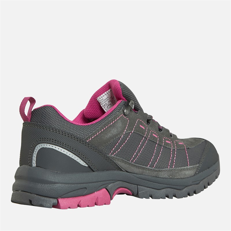 Trespass Womens Scree Waterproof Walking Shoes Castle