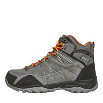 Trespass Mens Caelan Mid Cut Waterproof Hiking Boots Grey