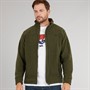 Trespass Herren Bernal Fleece Jacke mit durchgehendem Reissverschluss Dunkles Grün