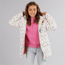 Trespass Girls Suzee Umbrella Padded Hooded Jacket Multi