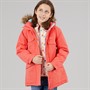 Trespass Mädchen Larission Isolierte Wasserdichte Parka Soft Orange