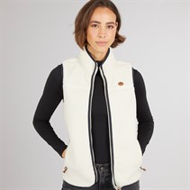 Trespass Womens Pleasance Full Zip Fleece Gilet Ghost