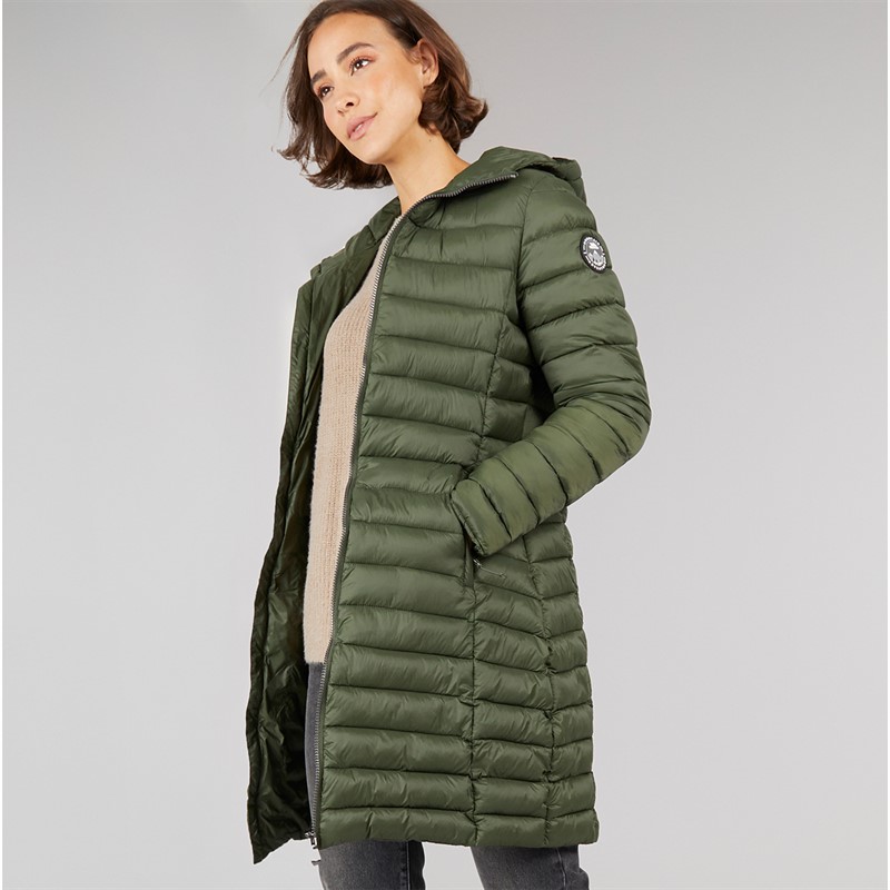 Trespass Damen Dorothea Gefütterter Kapuzen Langmantel Dark Vine