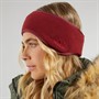 Trespass Womens Lorax Fleece Ear Warmer Dark Cherry
