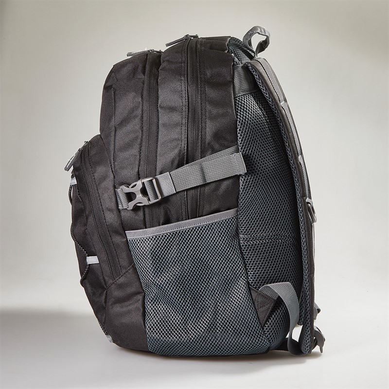 Trespass Albus 30L Rucksack Black/Black