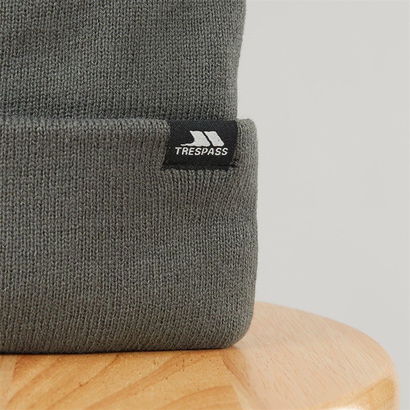 Trespass Littlebrook Knitted Beanie Storm Grey