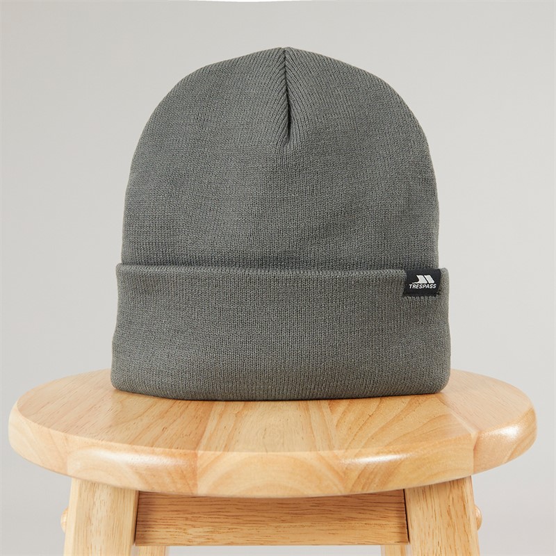 Trespass Littlebrook Knitted Beanie Storm Grey